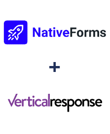Integration of NativeForms and VerticalResponse