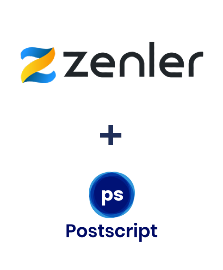 Integration of New Zenler and Postscript