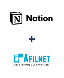 Integration of Notion and Afilnet