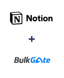 Integration of Notion and BulkGate