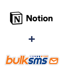 Integration of Notion and BulkSMS