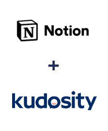 Integration of Notion and Kudosity