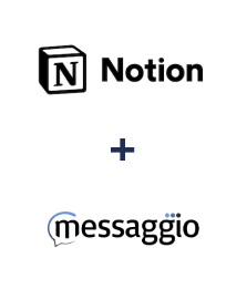 Integration of Notion and Messaggio