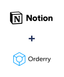 Integration of Notion and Orderry