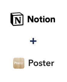 Integration of Notion and Poster