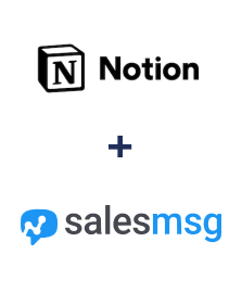 Integration of Notion and Salesmsg