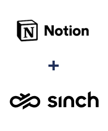 Integration of Notion and Sinch
