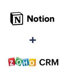 Integration of Notion and Zoho CRM