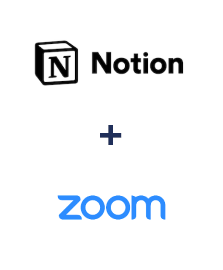 Integration of Notion and Zoom
