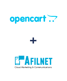 Integration of Opencart and Afilnet