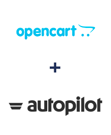 Integration of Opencart and Autopilot