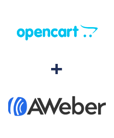 Integration of Opencart and AWeber