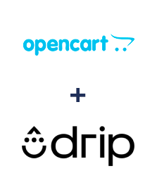 Integration of Opencart and Drip