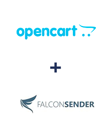 Integration of Opencart and FalconSender