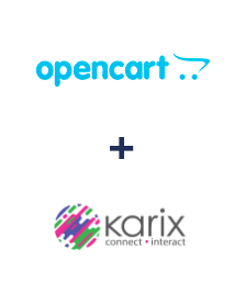 Integration of Opencart and Karix