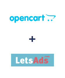 Integration of Opencart and LetsAds