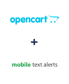 Integration of Opencart and Mobile Text Alerts