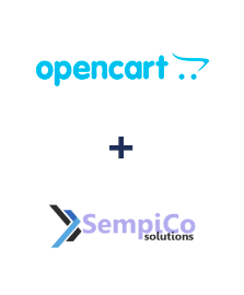 Integration of Opencart and Sempico Solutions