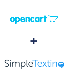 Integration of Opencart and SimpleTexting