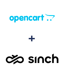 Integration of Opencart and Sinch
