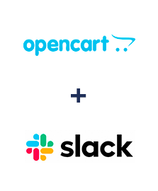 Integration of Opencart and Slack