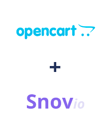Integration of Opencart and Snovio