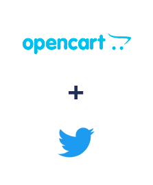 Integration of Opencart and Twitter
