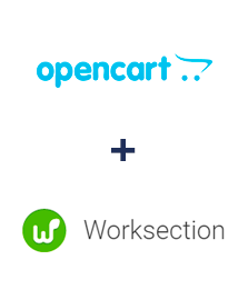 Integration of Opencart and Worksection