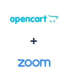 Integration of Opencart and Zoom
