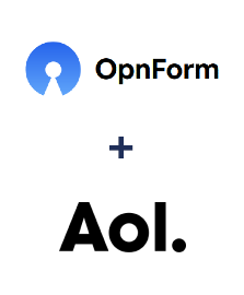 Integration of OpnForm and AOL