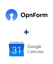 Integration of OpnForm and Google Calendar