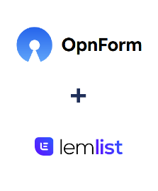 Integration of OpnForm and Lemlist