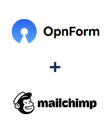 Integration of OpnForm and MailChimp