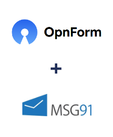 Integration of OpnForm and MSG91