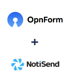 Integration of OpnForm and NotiSend Integration of OpnForm and NotiSend