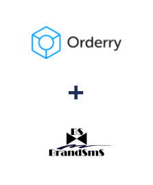 Integration of Orderry and BrandSMS 