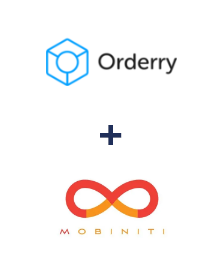 Integration of Orderry and Mobiniti
