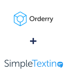 Integration of Orderry and SimpleTexting