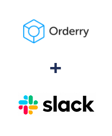 Integration of Orderry and Slack