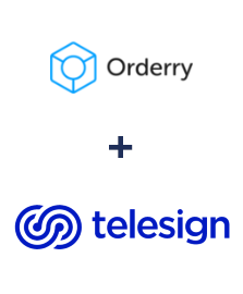 Integration of Orderry and Telesign