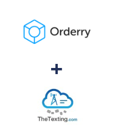 Integration of Orderry and TheTexting
