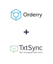Integration of Orderry and TxtSync