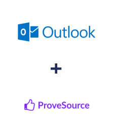 Integration of Microsoft Outlook and ProveSource