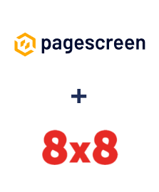 Integration of Pagescreen and 8x8