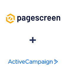Integration of Pagescreen and ActiveCampaign