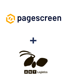 Integration of Pagescreen and ANT-Logistics
