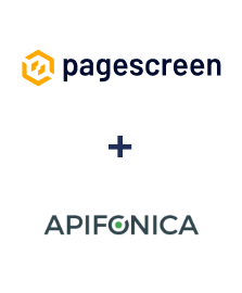 Integration of Pagescreen and Apifonica