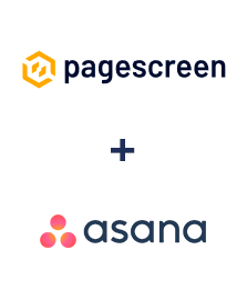 Integration of Pagescreen and Asana