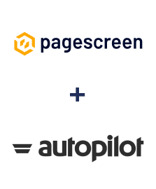 Integration of Pagescreen and Autopilot