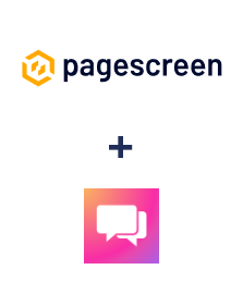 Integration of Pagescreen and ClickSend